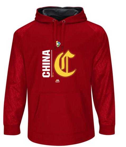 China Baseball Majestic World Baseball Classic Team Icon Fleece Pullover Hoodie - Scarlet Graphite,We sell and wholesale China Baseball Majestic World Baseball Classic Team Icon Fleece Pullover Hoodie - Scarlet Graphite on line form chian!